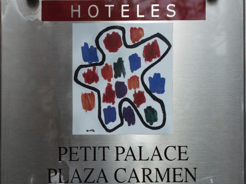 Petit Palace Plaza Del Carmen Madrid Ngoại thất bức ảnh